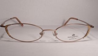 CATHERINE DENEUVE Eyeglass Eyewear Frame 202 GOLD