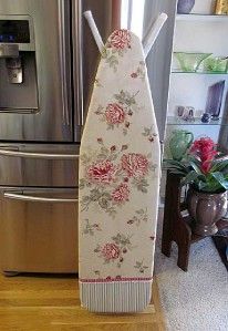   Custom Ironing Board Cover Waverly Ambridge Rose Fabric Gift
