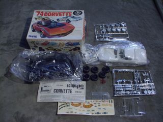 MPC 74 Corvette 3 Version 1 20 Scale Model Kit