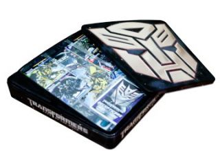 Transformers 3 Dark Of The Moon Shield Tin Collectors Activity Box New 