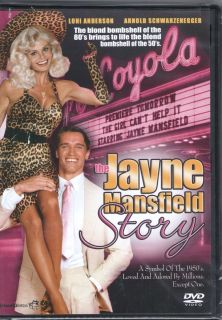 The Jayne Mansfield Story New DVD Loni Anderson Arnold Schwarzenegger 