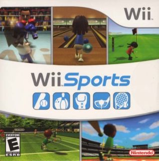 Original Nintendo Wii Sports Game Bowling Boxing More