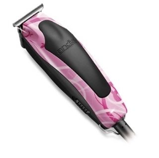 Andis Professional Super Liner Powerful Light Weight Hair Trimmer Pink 