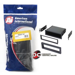 American International Up K750 Car Stereo Single DIN Dash Kit UPK750 