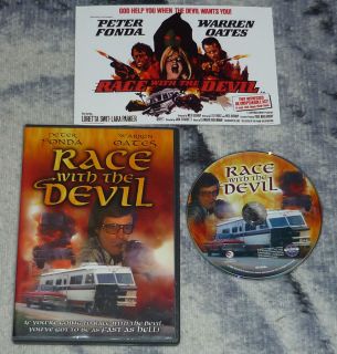 Race with The Devil DVD Anchor Bay Release w Insert Cult Horror Peter 