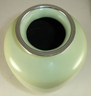 Signed Ando Jubei Japanese Cloisonne Enamel Vase 9 3 4 EX Condition 