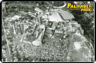 Palisades Amusement Park Lenticular Postcard Very Cool
