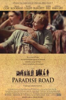 Paradise Road Movie Poster 1 Sided Original 27x40 Frances McDormand 