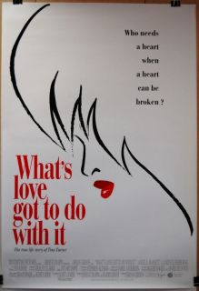    WHATS LOVE GOT TO DO WITH IT 27 x 40 DS Movie Poster ANGELA BASSETT