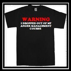 Warning Anger Management Funny T Shirt Men Women Slogan