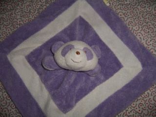 animal alley purple panda security blanket plush toy