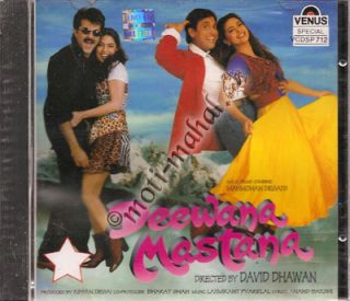 Deewana Mastana Anil Kapoor Juhi Chawla Salman Khan Bollywood Music CD 