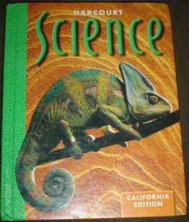 Harcourt 4th Grade 4 Science Life Earth Physical Textbook Homeschool 