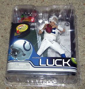 McFarlane Sports Series 30 NFL Andrew Luck Colts CL Figure Low 0392 of 