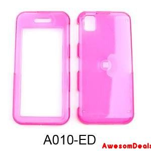 Cell Phone Cover Case Snap on for Samsung Instinct M800 R800 Trans Hot 