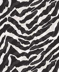 Stunning Savanna Black Zebra Print Feature Wallpaper 203523