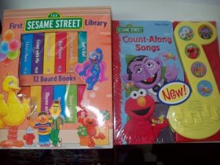 First Sesame Street Library 12 Board Books