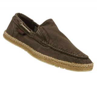 Skechers Bobs Andros Staghorn Mens Shoes Brown 51133BRN New in Box 