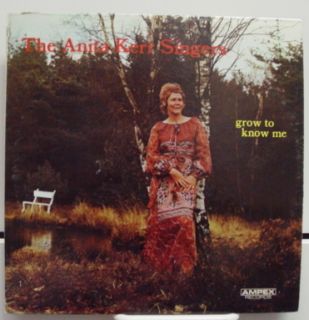The Anita Kerr Singers Grow to Know Me LP M 1971 Ampex