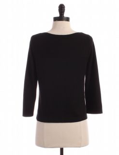 Ann Taylor Black Silk Cashmere Blend Cardigan Sz s Top Sweater Shirt 