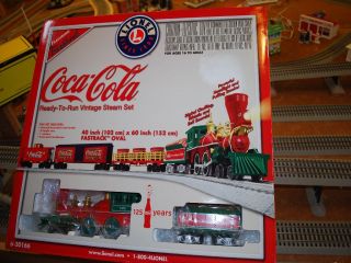 Lionel 125 Aniversary Coca Cola O Gage Set 6 30166