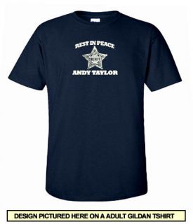 Rest in Peace Sheriff Andy Taylor Mayberry Griffith Fan Screen Print 