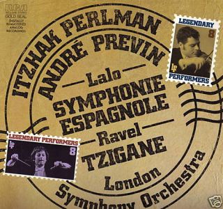 Itzhak Perlman with Andre Previn Lalo Ravel 1983