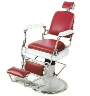 Pibbs 9900 Antiqua Barber Chair Old School Foot Pump