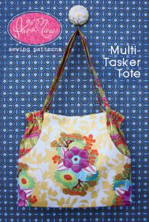 Anna Maria Horner Pattern Multi Tasker Tote Purse Bag DIY Women Sewing 