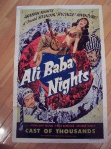 Ali Baba Nights Chu Chin Chow 1sh Poster Anna May Wong