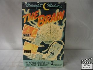 The Brain VHS Anne Heywood Peter Van Eyck