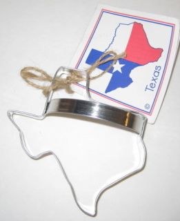 Ann Clark Ltd State of Texas Shaped Cookie Cutter Metal Cutter 
