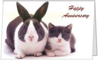 Anniversary Love Humor Couple Parents Funny Cute Greeting Card by 