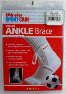 Mueller Soccer Lace Up Ankle Brace Support Small s New