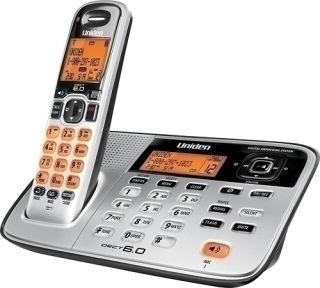 Uniden D1685 Cordless Phone Answering System with Speakerphone New 