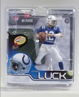 MCFARLANE NFL 30 CASE LOT of (8) ANDREW LUCK INDIANAPOLIS COLTS ROOKE 