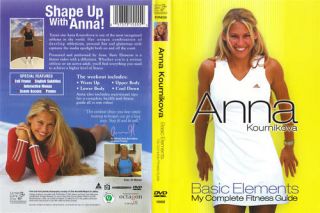 Anna Kournikova Basic Elements Fitness Workout DVD New