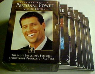 Anthony Robbins PERSONAL POWER Complete 7 New Sealed CD Set Classic 