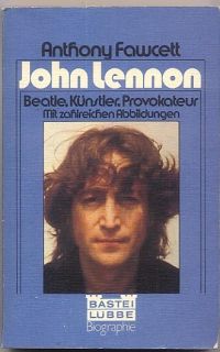 John Lennon Anthony Fawcett Biography Paperback Book Beatles Interest 