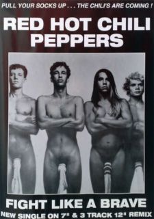 Red Hot Chili Peppers RHCP Anthony Kiedis Flea Poster