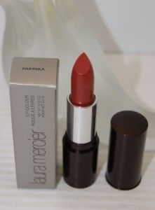 laura mercier lip colour lipstick paprika bnib