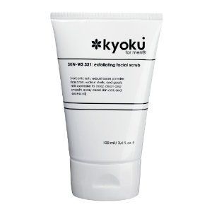 Kyoku for Men Exfoliating Facial Scrub, 3.4 oz