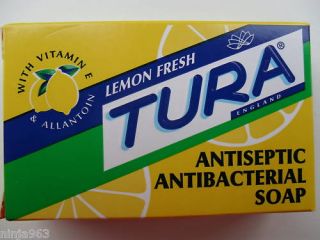 Tura Lemon Fresh Antiseptic Antibacterial Soap 75g