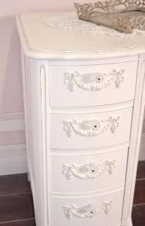 Shabby Cottage Chic 8 Drawer Writing Desk French Vintage Style in 
