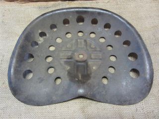 Vintage Metal Tractor Seat Old Antique Farm Equipment Tools Iron 7354 