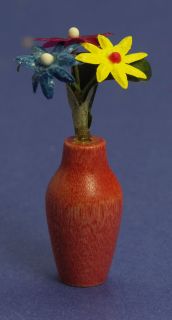 Vintage German Imported Mini Flowers Vases
