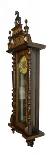   Antique, R. Schneckenburger GmbH Mühlheim/Donau 2 weight wall clock