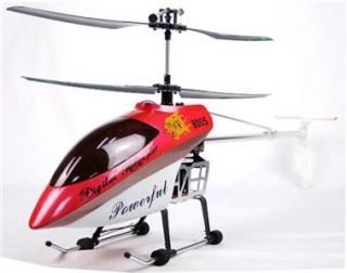 42 QS8005 3C RC Remote Control Big Helicopter Gyro RTF   RED