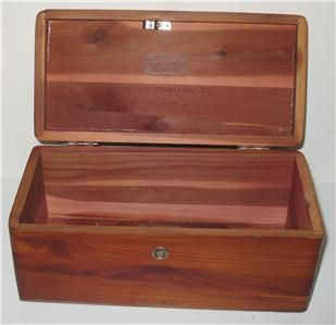 Vintage Mini Lane Cedar Chest/Jewelry Box, Haverty Furniture Co 