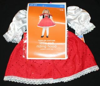 Little Red Riding Hood Costume Girl 2T 3T 2 3 Toddler
